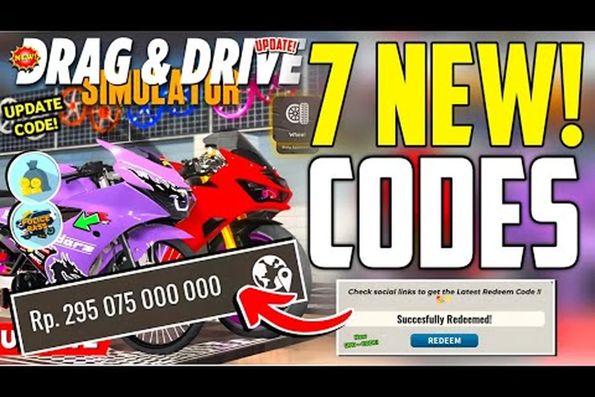 Drag Drive Simulator Codes Roblox: Beginner Giveaway List