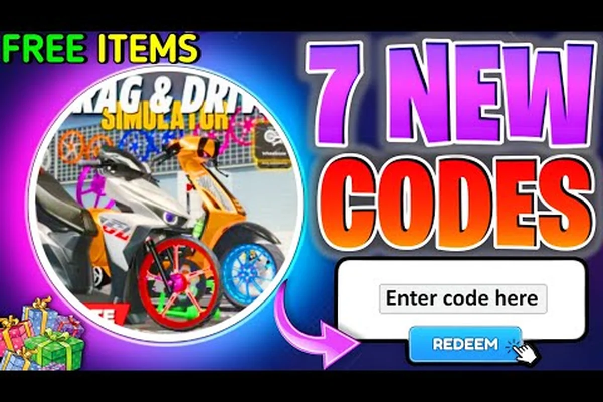 Drag Drive Simulator Free Codes for Cash, RP & Vehicles